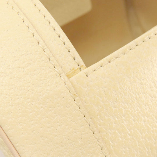 BVLGARI Handbag leather yellow Bulgari Bulgari