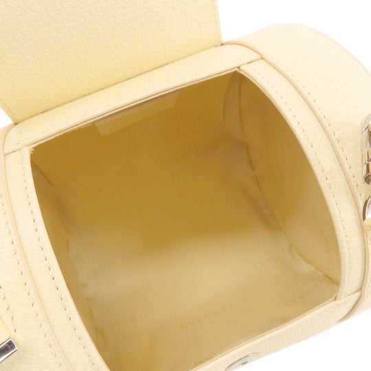 BVLGARI Handbag leather yellow Bulgari Bulgari