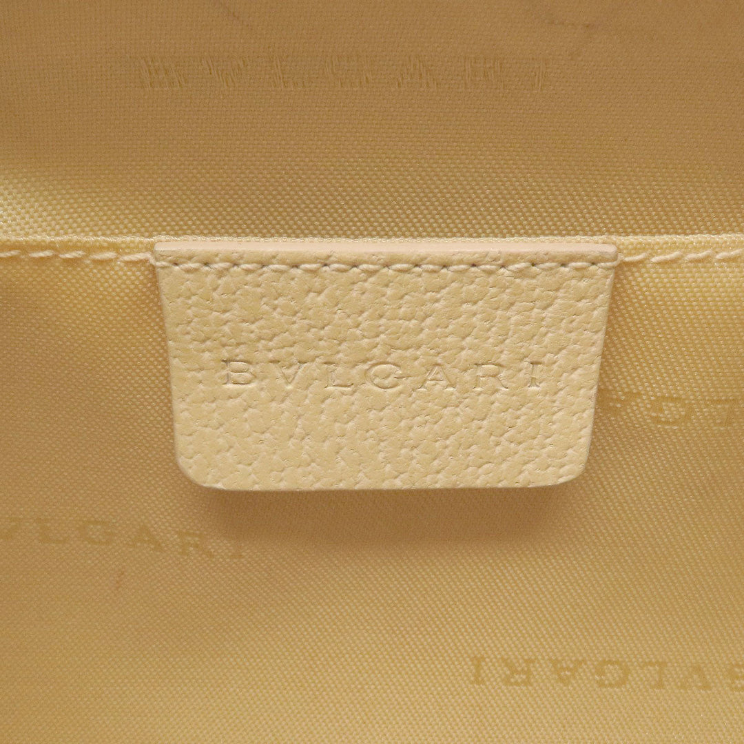 BVLGARI Handbag leather yellow Bulgari Bulgari