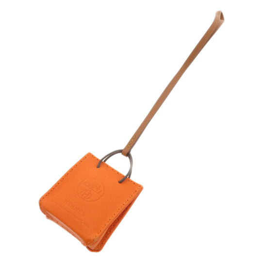 HERMES key ring Anemiro Orange Sac Orange Who Orange Women Used Authentic