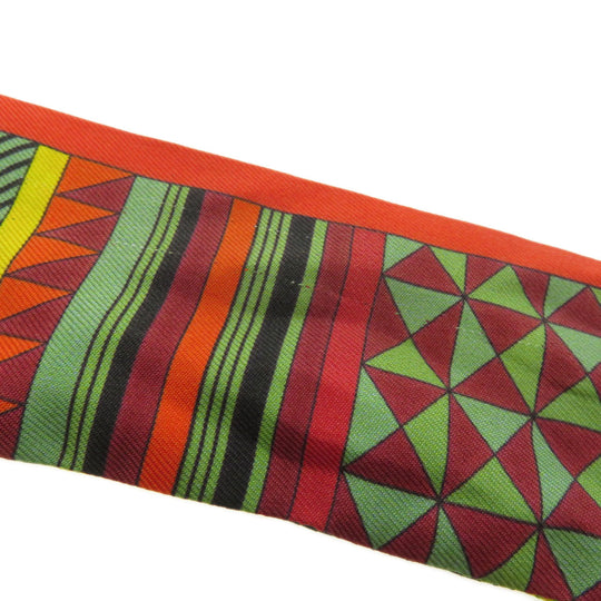 HERMES scarf silk multicolor Twilly Women Used Authentic