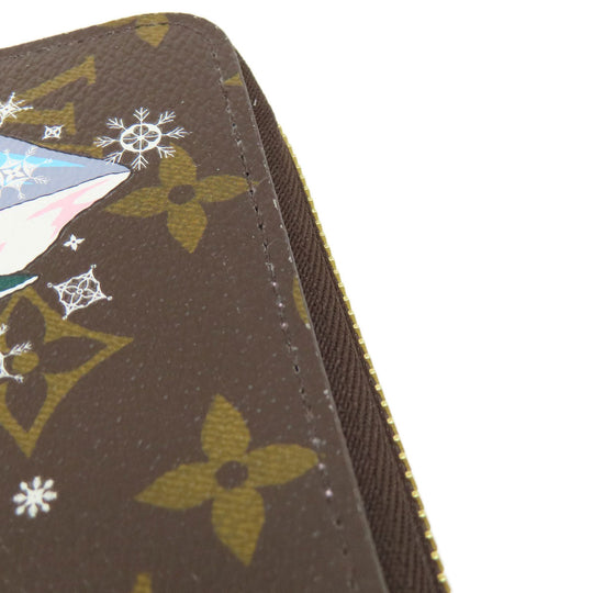 LOUIS VUITTON Long Wallet Purse M82614 Monogram canvas Brown Zippy Wallet Vivienne Monogram