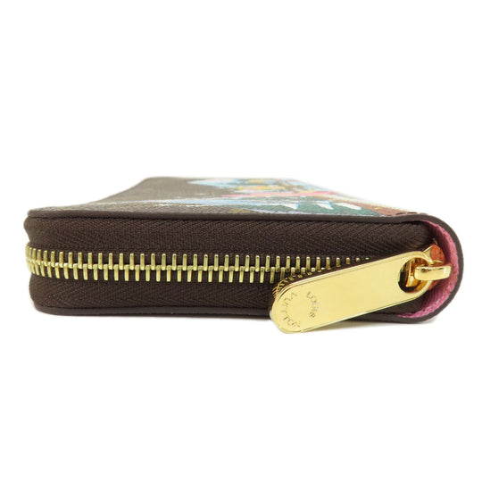 LOUIS VUITTON Long Wallet Purse M82614 Monogram canvas Brown Zippy Wallet Vivienne Monogram