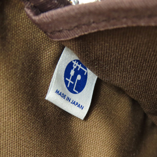PORTER Sling bag Coated canvas Brown logo