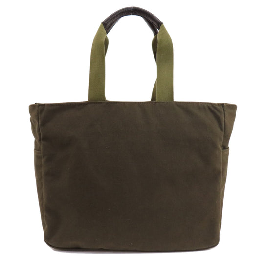 PORTER Tote Bag canvas Brown logo