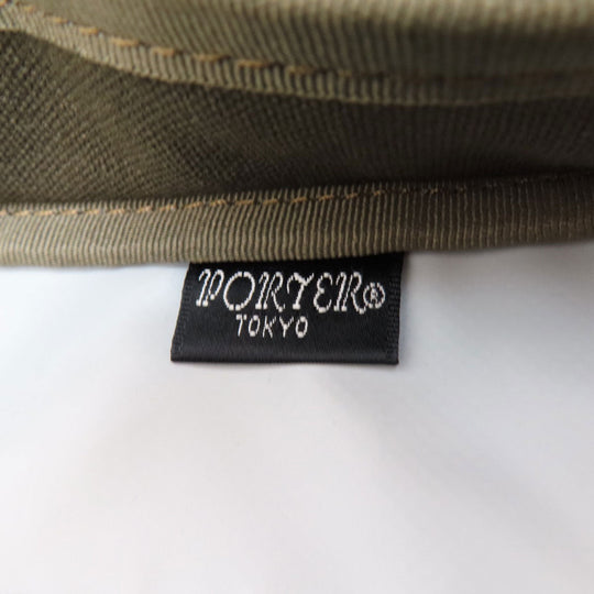 PORTER Tote Bag canvas Brown logo