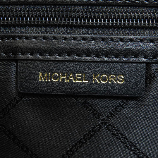 MICHAEL KORS Tote Bag PVC Brown Sullivan Women Used Authentic
