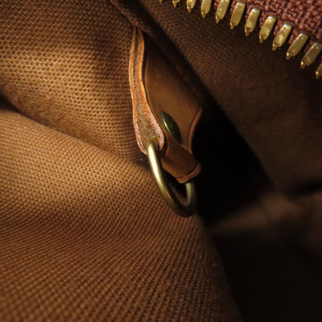 LOUIS VUITTON Tote Bag N99037 Damier canvas Brown Columbine 100th Anniversary Damier Ebene Women Used Authentic