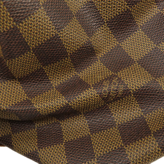 LOUIS VUITTON Tote Bag N99037 Damier canvas Brown Columbine 100th Anniversary Damier Ebene Women Used Authentic