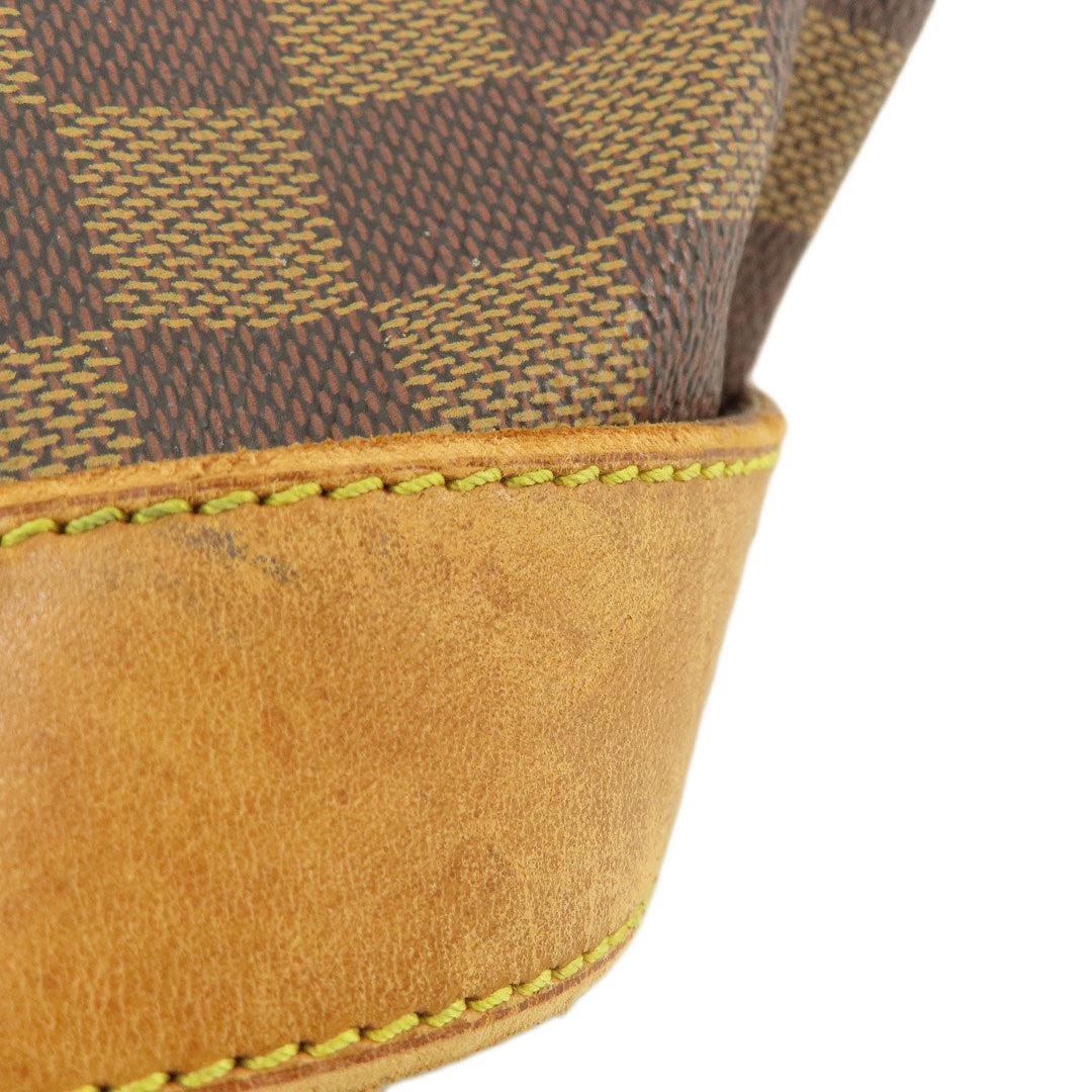 LOUIS VUITTON Tote Bag N99037 Damier canvas Brown Columbine 100th Anniversary Damier Ebene Women Used Authentic