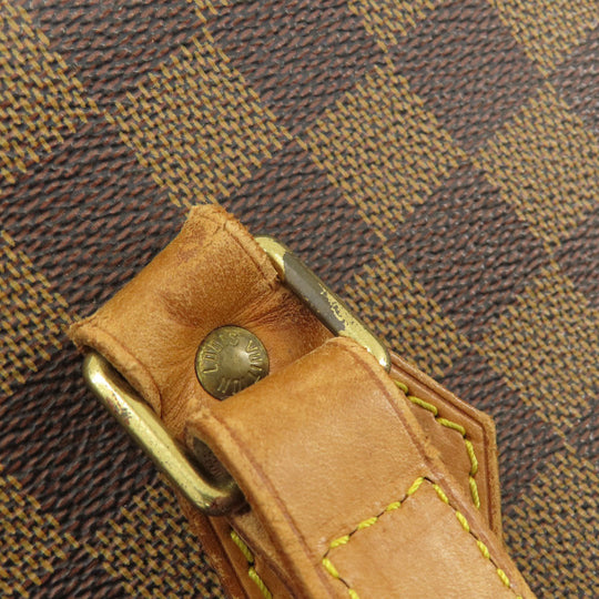 LOUIS VUITTON Tote Bag N99037 Damier canvas Brown Columbine 100th Anniversary Damier Ebene Women Used Authentic