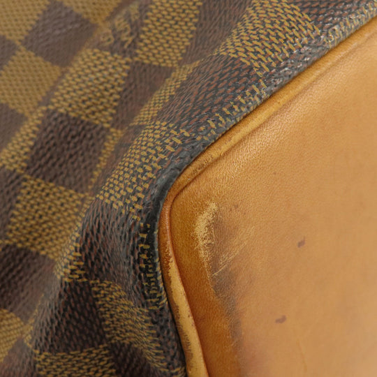 LOUIS VUITTON Tote Bag N99037 Damier canvas Brown Columbine 100th Anniversary Damier Ebene Women Used Authentic