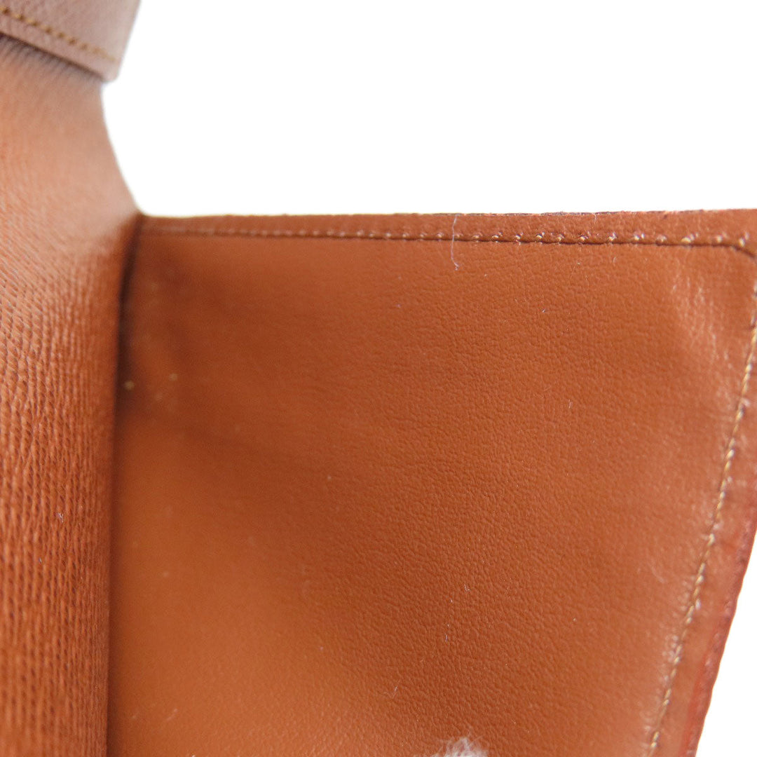 LOUIS VUITTON Bifold Wallet M60402 Monogram canvas Brown Portefeuille Anais Women Used Authentic