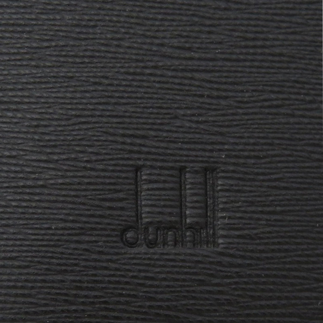 Dunhill Key case Key holder  Calfskin black logoMetal mens Used Authentic