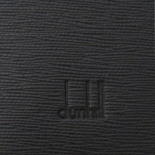 Dunhill Key case Key holder  Calfskin black logoMetal mens Used Authentic