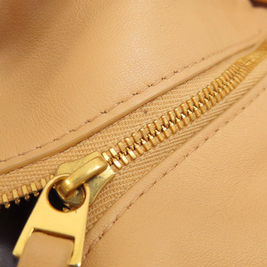 BOTTEGAVENETA Handbag Calfskin beige Simple design