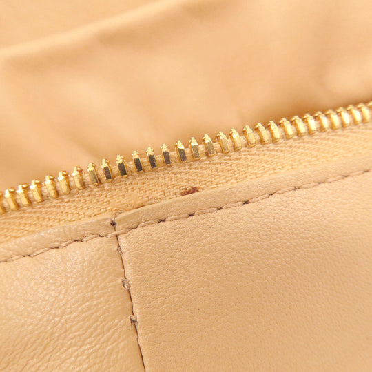 BOTTEGAVENETA Handbag Calfskin beige Simple design