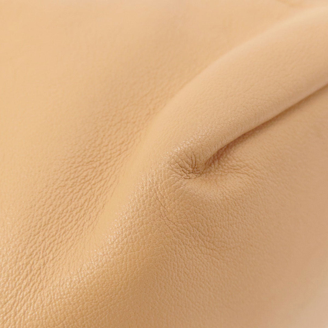 BOTTEGAVENETA Handbag Calfskin beige Simple design