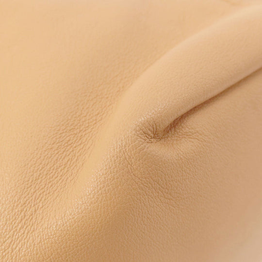 BOTTEGAVENETA Handbag Calfskin beige Simple design