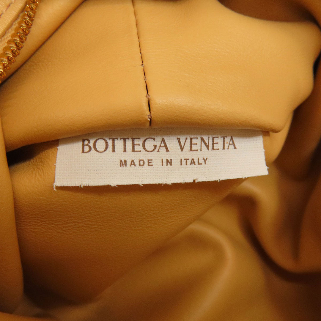 BOTTEGAVENETA Handbag Calfskin beige Simple design