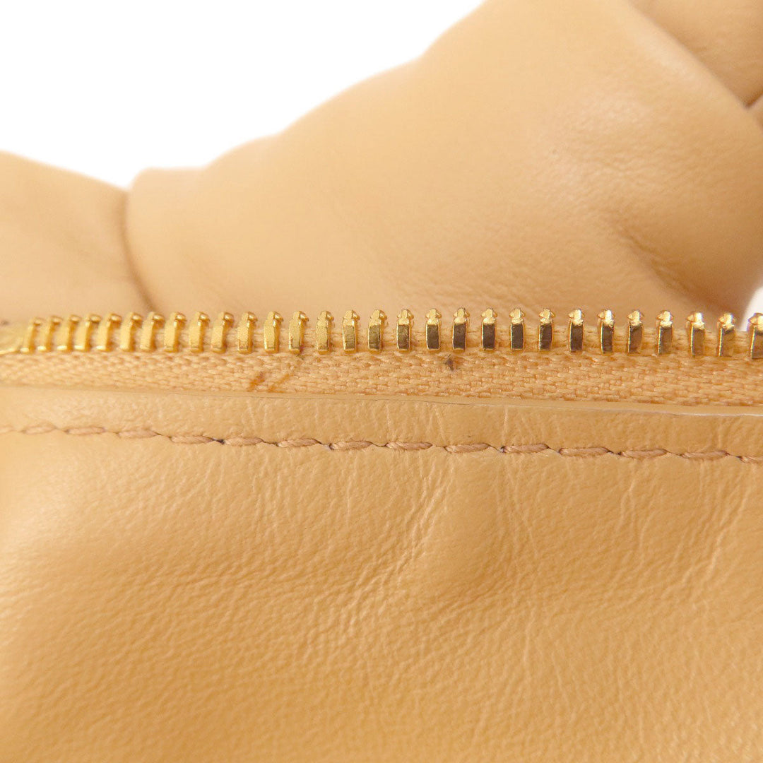 BOTTEGAVENETA Handbag Calfskin beige Simple design