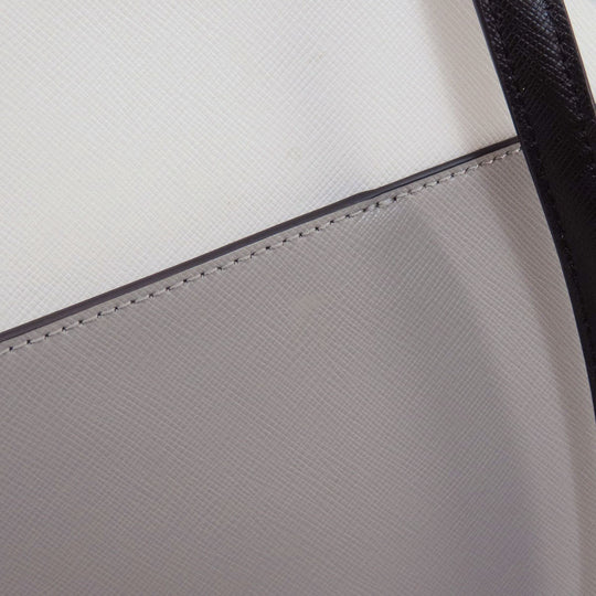 Kate Spade Tote Bag PVC gray logoMetal bicolor