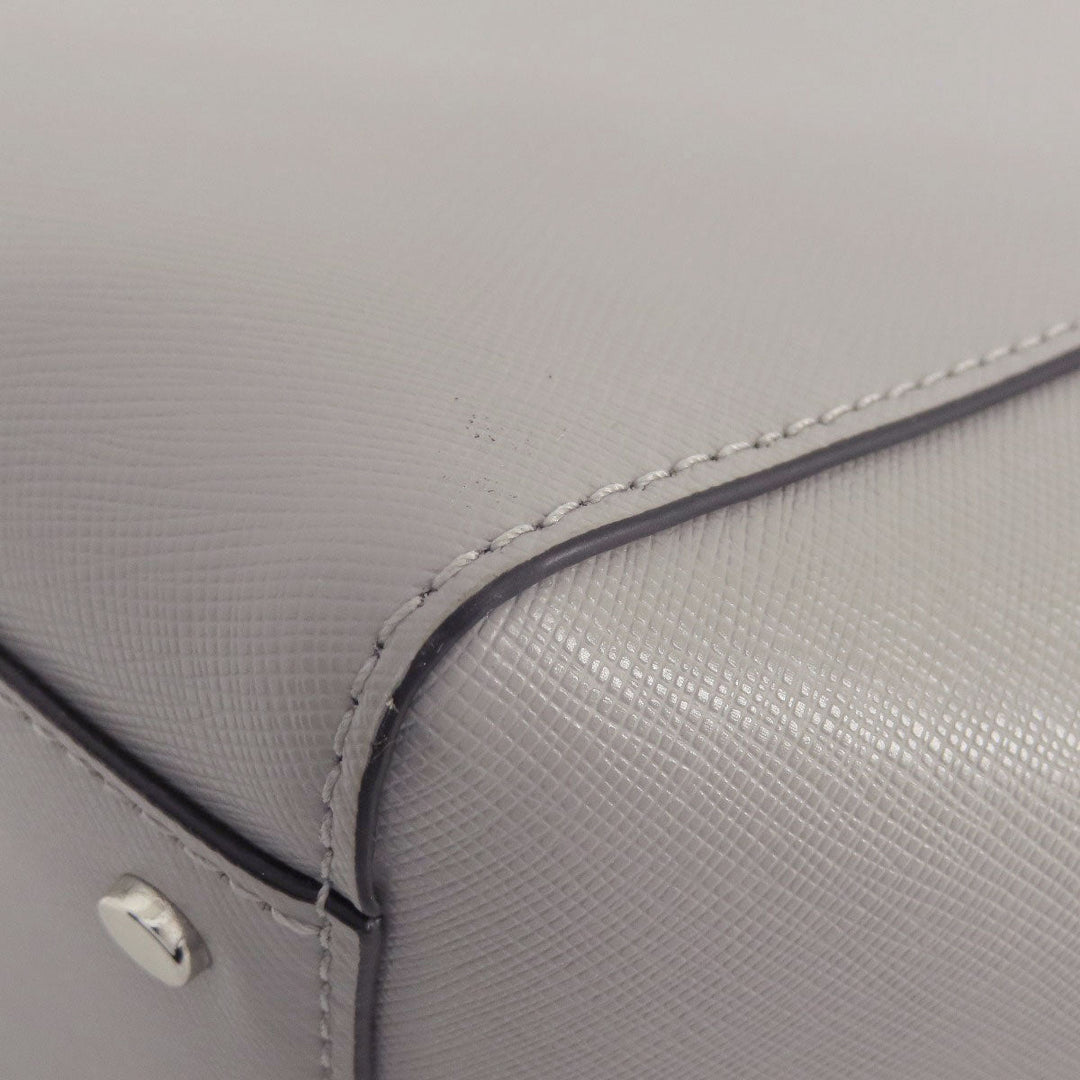 Kate Spade Tote Bag PVC gray logoMetal bicolor