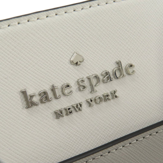 Kate Spade Tote Bag PVC gray logoMetal bicolor