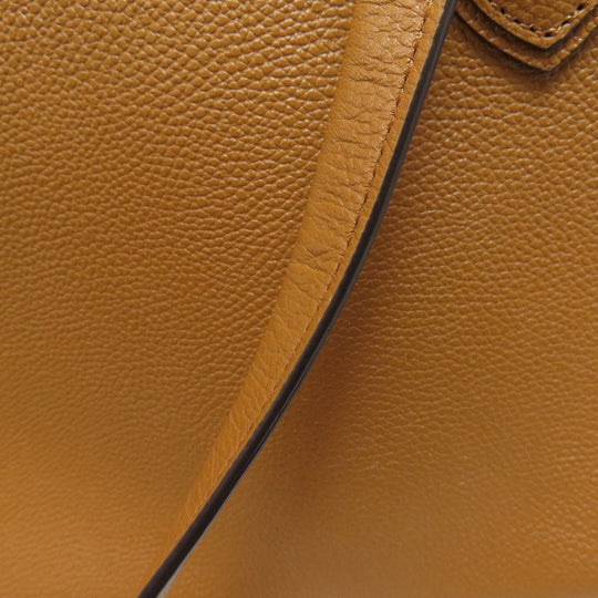 MICHAEL KORS Tote Bag PVC Brown MK signature Women Used Authentic