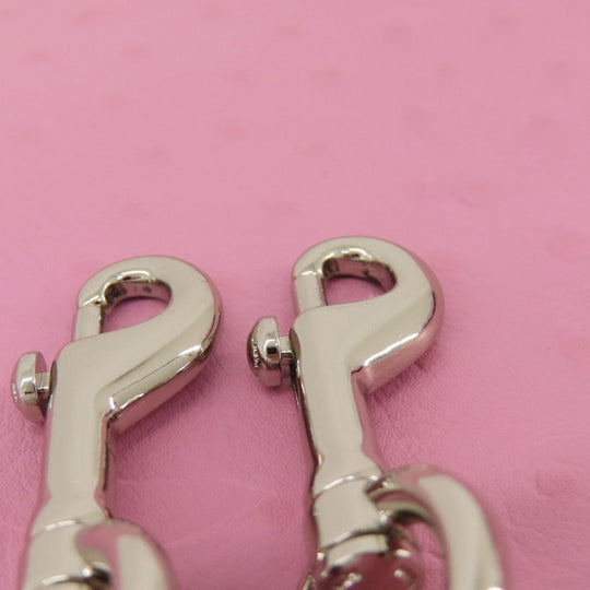 COACH Shoulder Bag F72835 leather pink logo