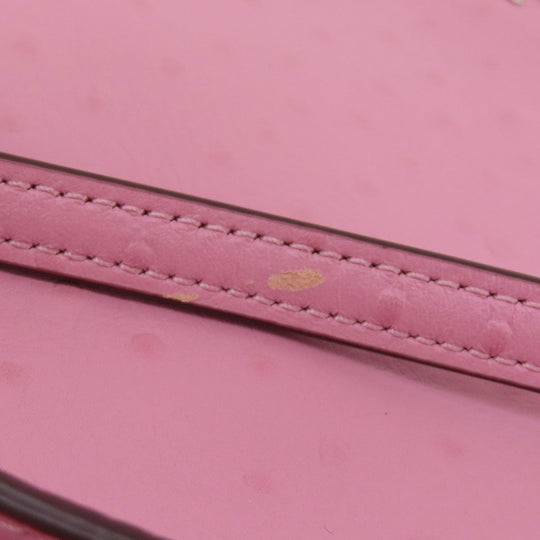 COACH Shoulder Bag F72835 leather pink logo