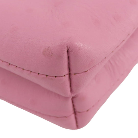 COACH Shoulder Bag F72835 leather pink logo