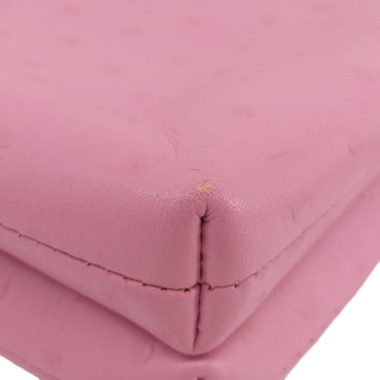 COACH Shoulder Bag F72835 leather pink logo