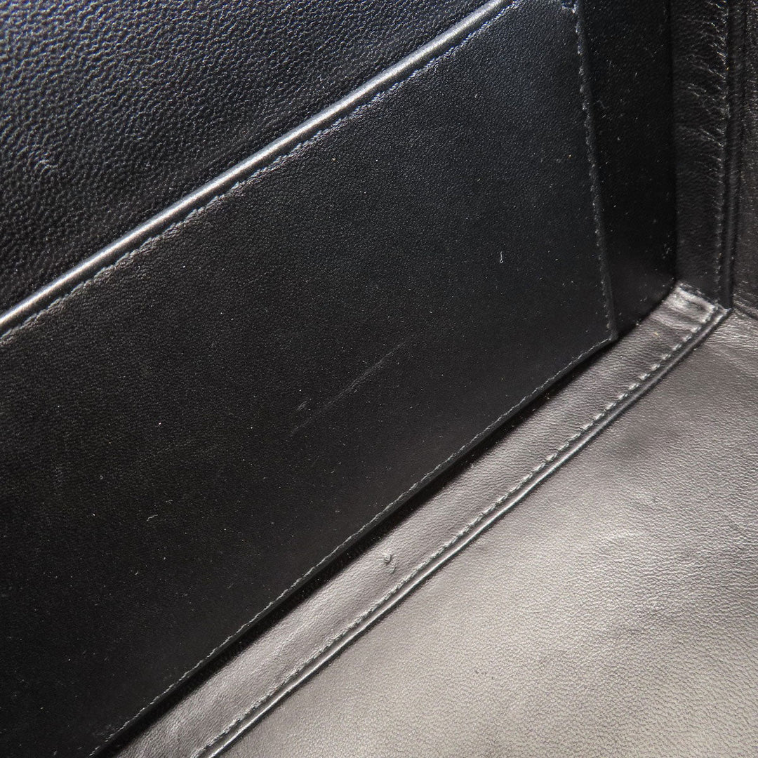 LOEWE Handbag leather Brown Postal bag 2WAY Women Used Authentic