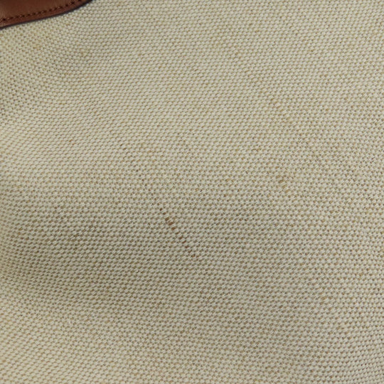 COLE HAAN Handbag Canvas, Leather Brown 2WAY Women Used Authentic