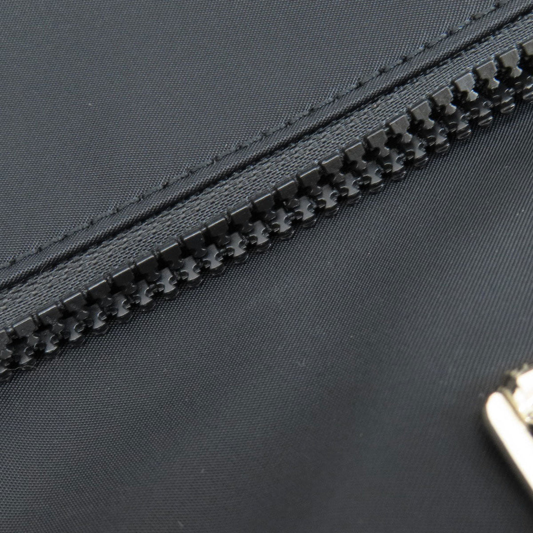 Kate Spade Tote Bag Nylon black logo 2WAY Women Used Authentic