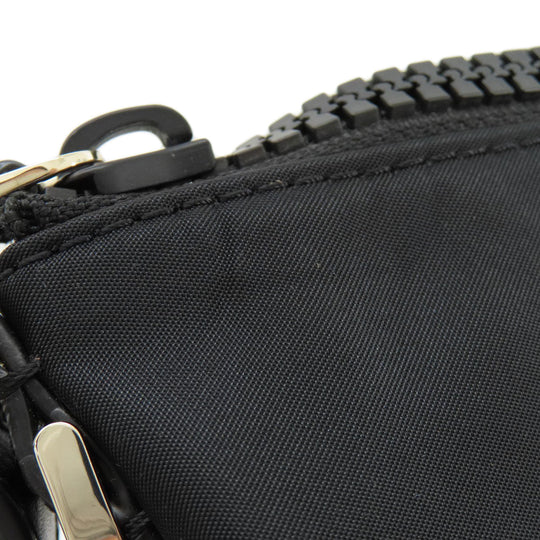 Kate Spade Tote Bag Nylon black logo 2WAY Women Used Authentic