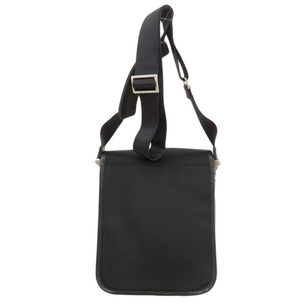 BURBERRY Shoulder Bag Nylon black logo Women Used Authentic