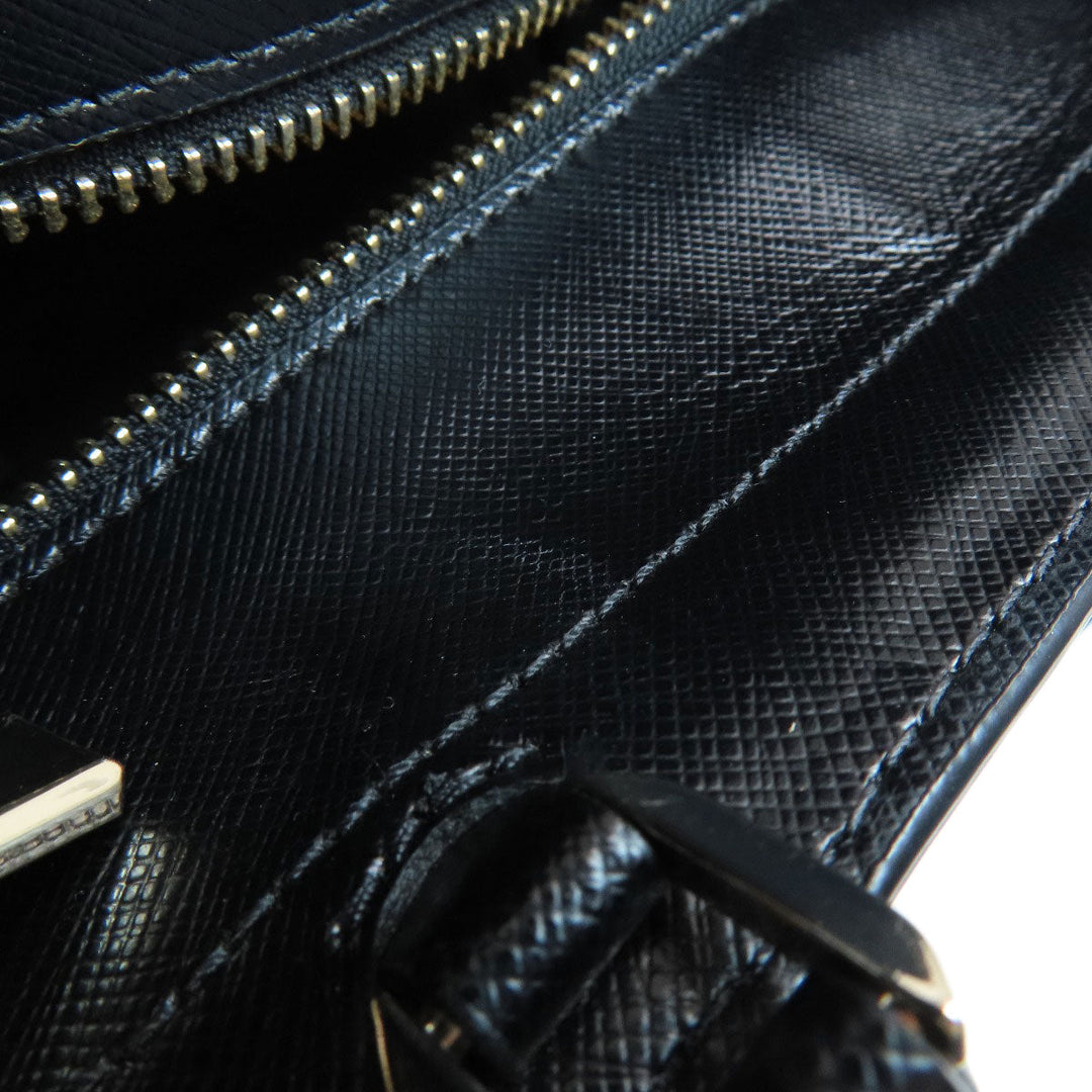 Kate Spade Handbag leather black 2WAY Women Used Authentic