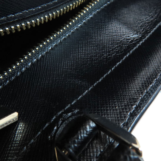 Kate Spade Handbag leather black 2WAY Women Used Authentic