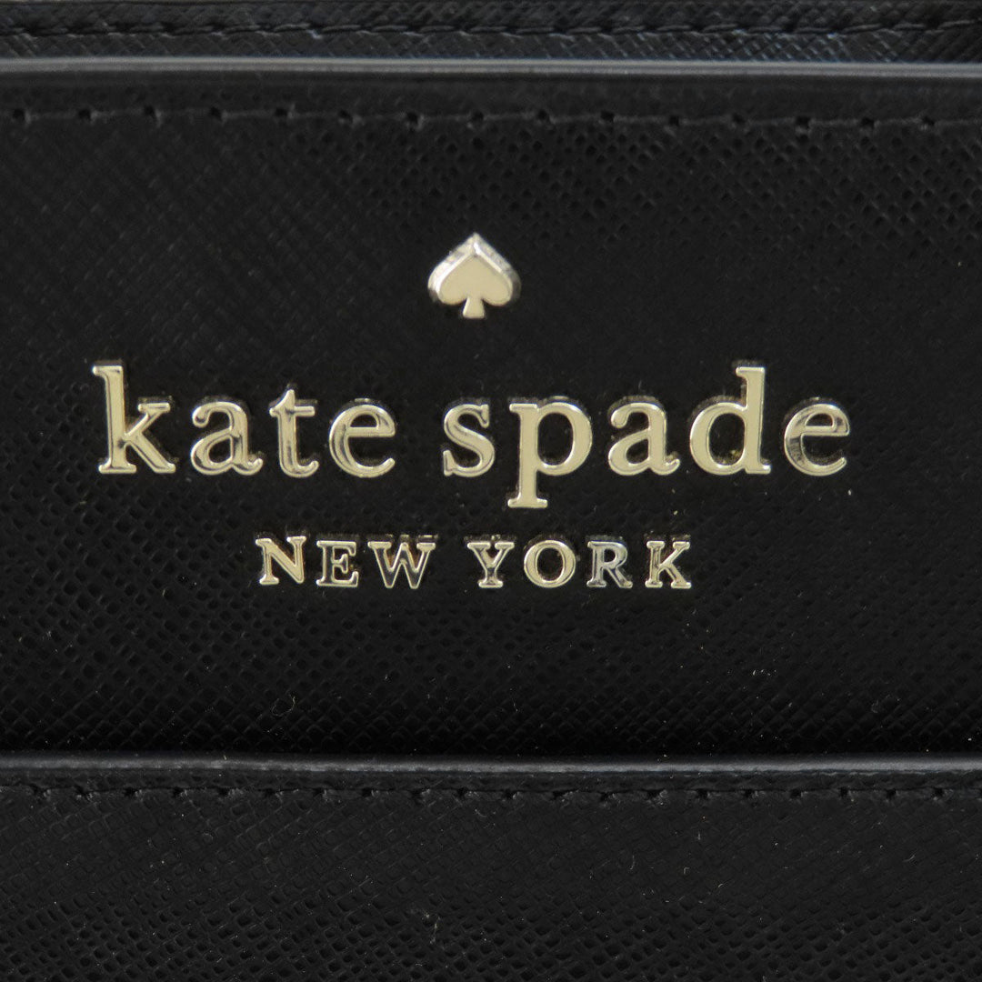 Kate Spade Handbag leather black 2WAY Women Used Authentic