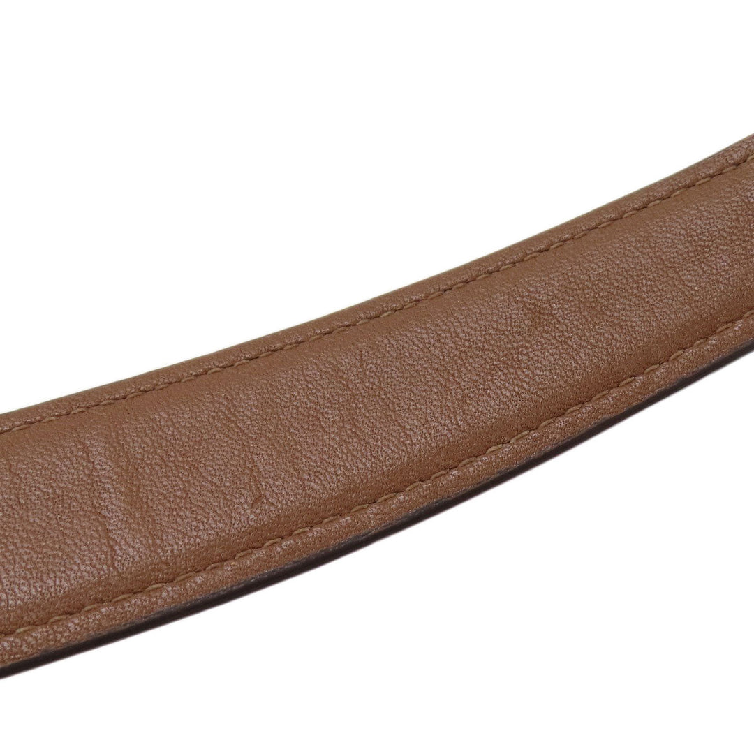 COACH Handbag F58288 PVC Brown Signature 2WAY Women Used Authentic