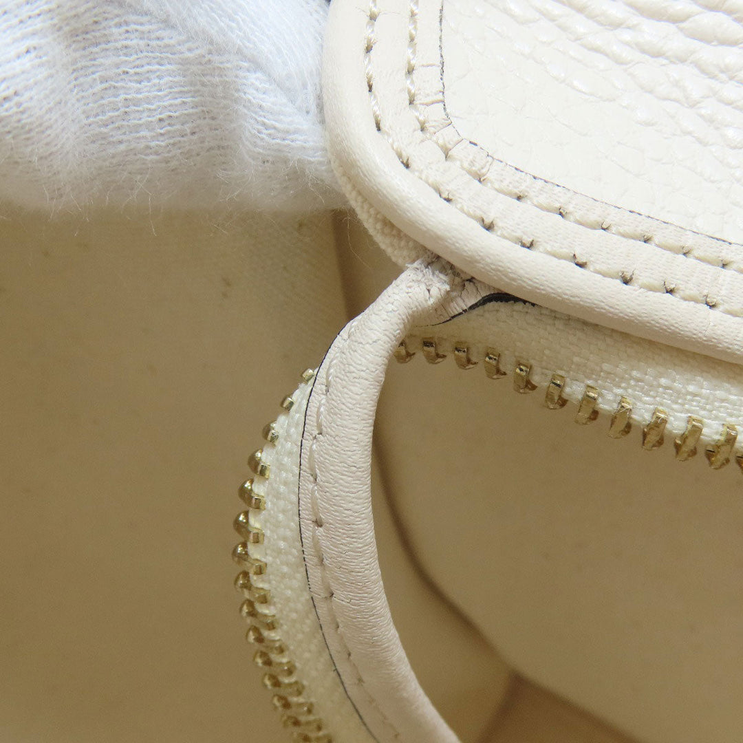 Kate Spade Handbag leather white 2WAY Women Used Authentic
