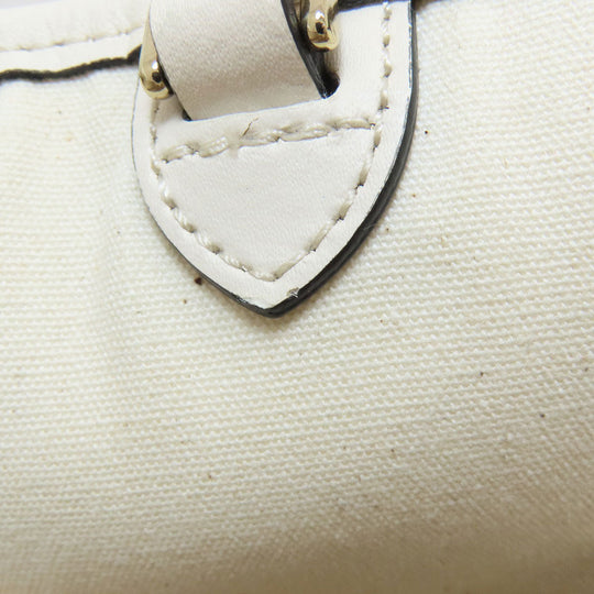 Kate Spade Handbag leather white 2WAY Women Used Authentic