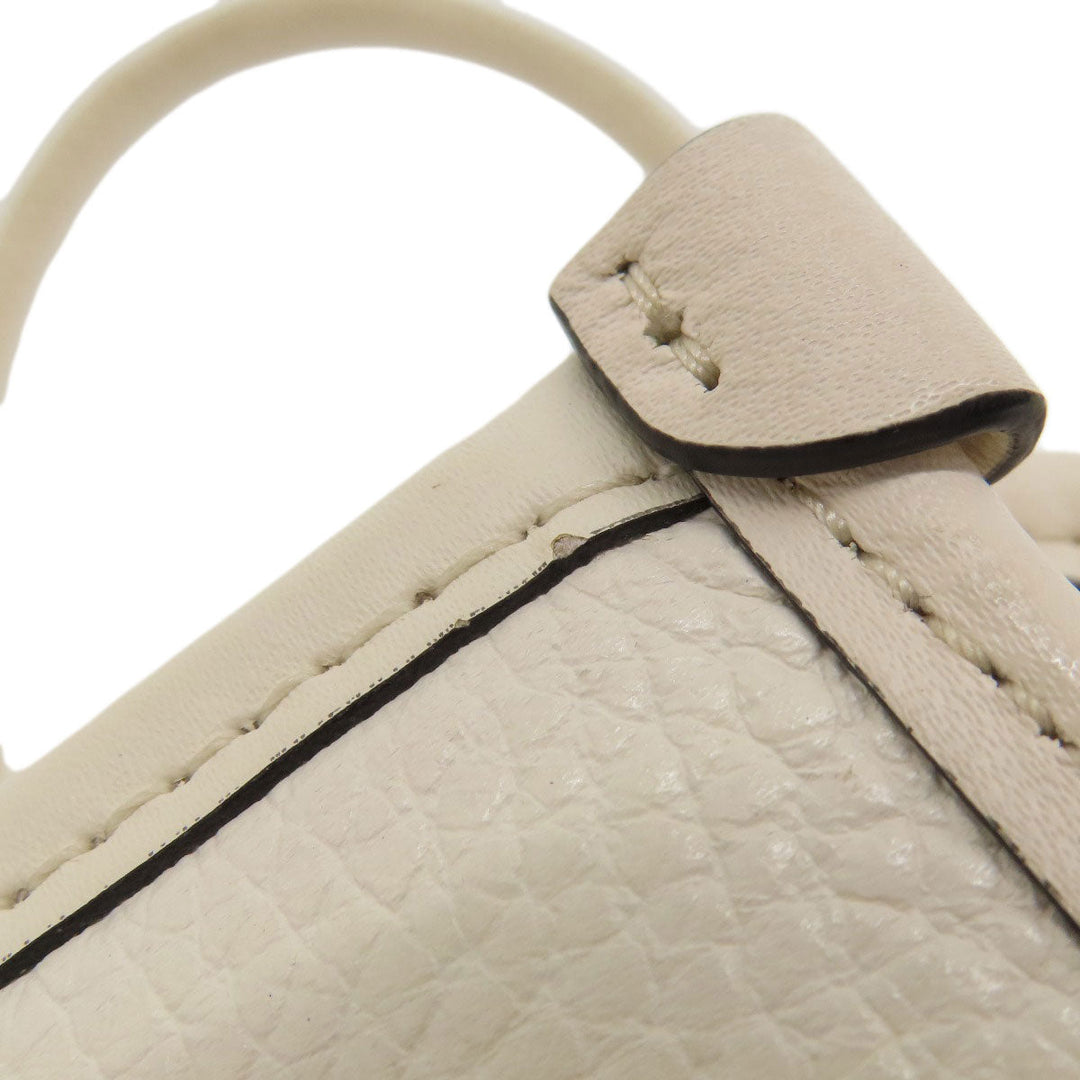 Kate Spade Handbag leather white 2WAY Women Used Authentic