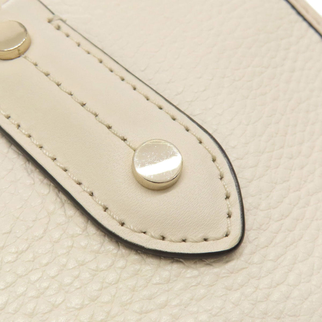 Kate Spade Handbag leather white 2WAY Women Used Authentic