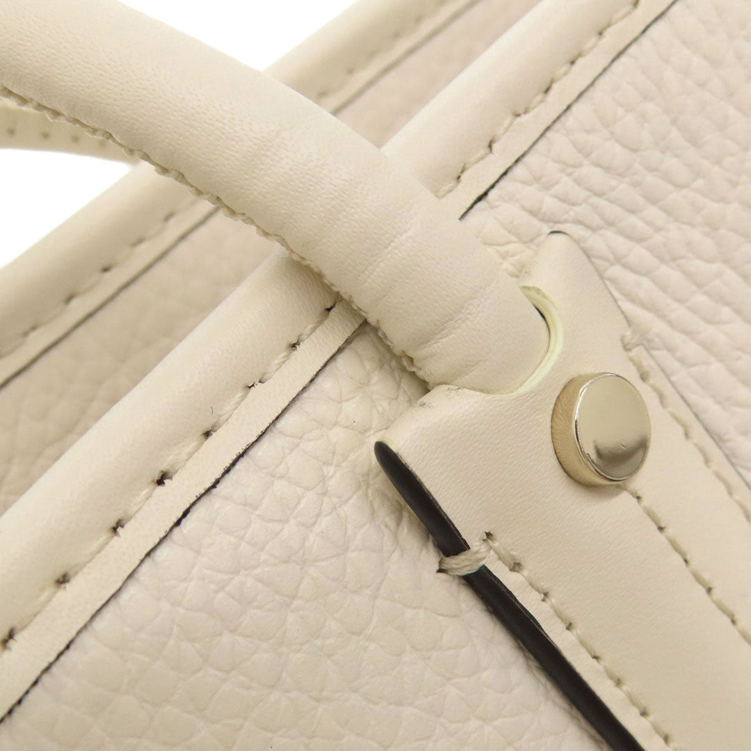 Kate Spade Handbag leather white 2WAY Women Used Authentic