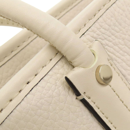 Kate Spade Handbag leather white 2WAY Women Used Authentic