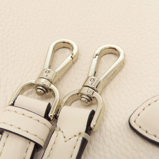 Kate Spade Handbag leather white 2WAY Women Used Authentic