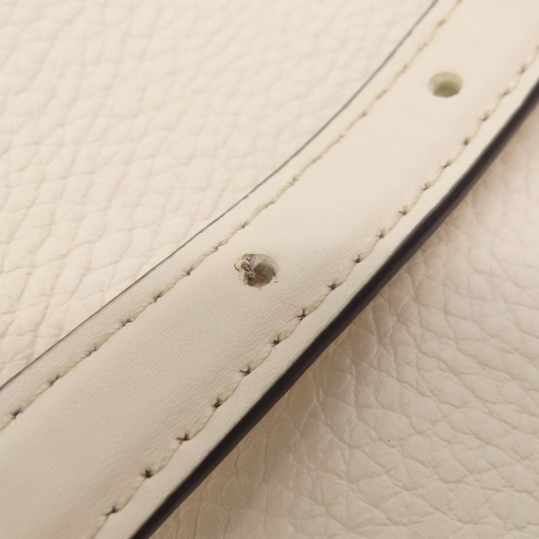 Kate Spade Handbag leather white 2WAY Women Used Authentic